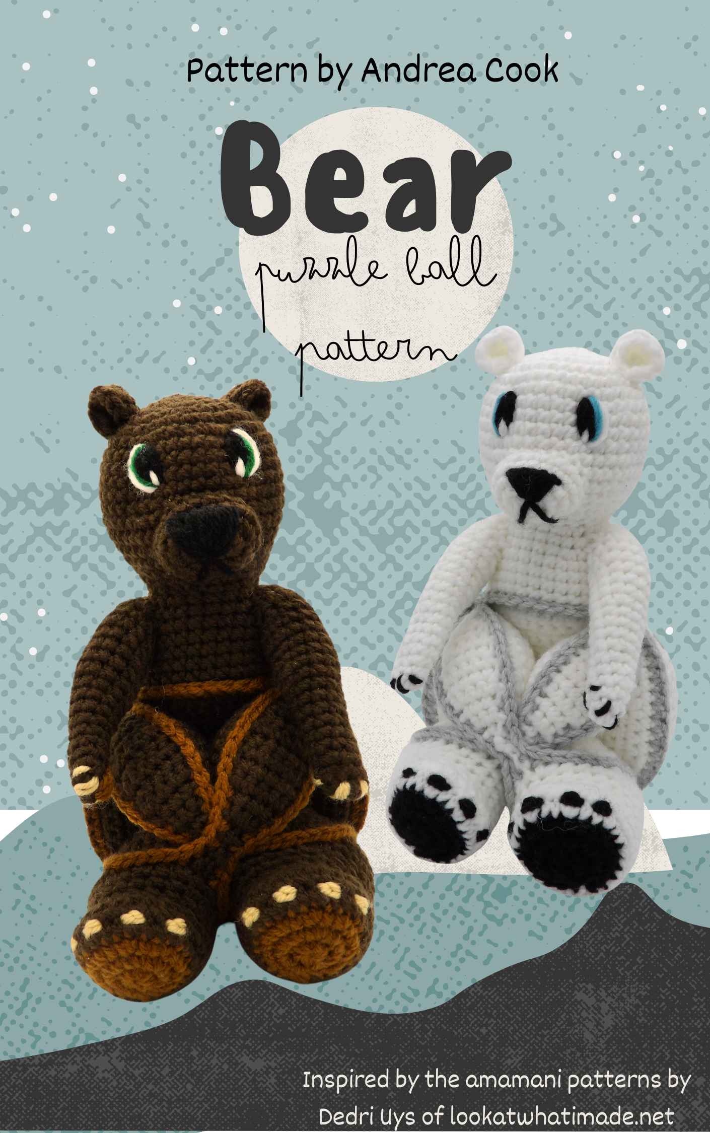 Bear Puzzle Ball Pattern