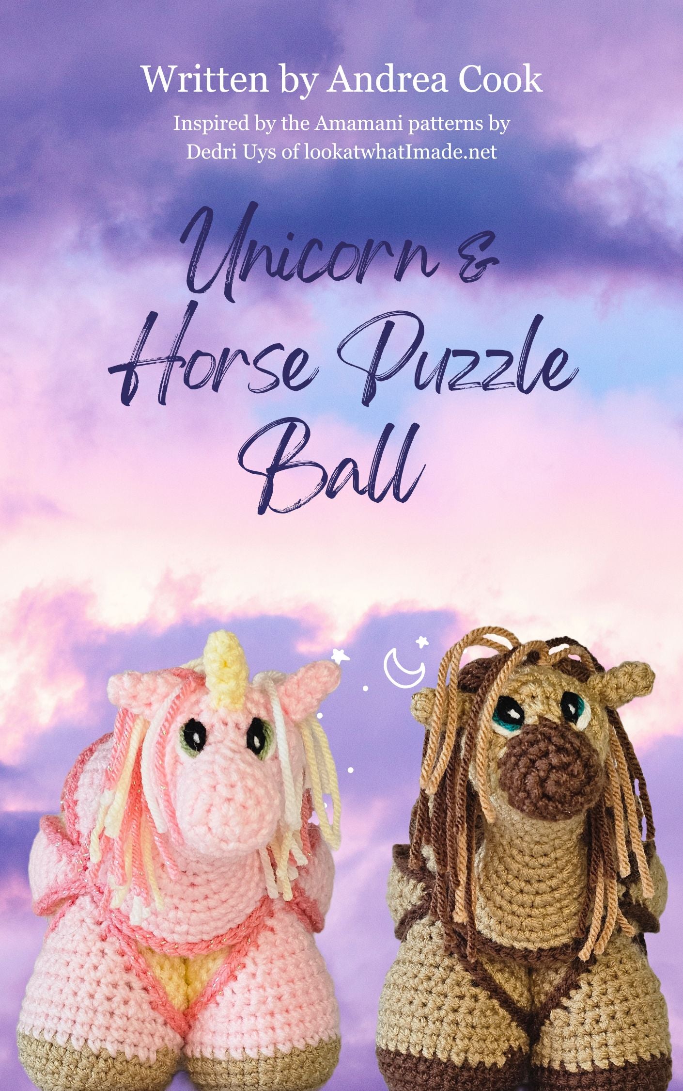 Unicorn and Horse Puzzle Ball pattern